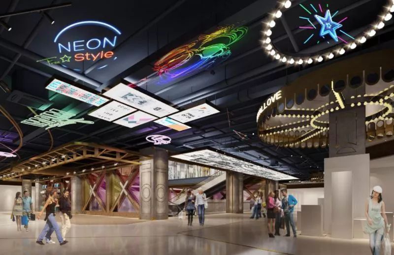 网红街很漂亮,尚街网红街