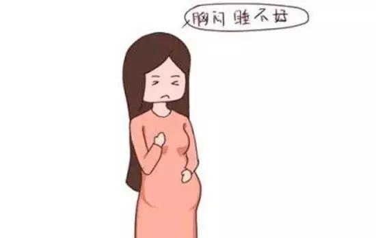 孕晚期为什么会胸闷气短呼吸困难,孕晚期老是胸闷怎么回事