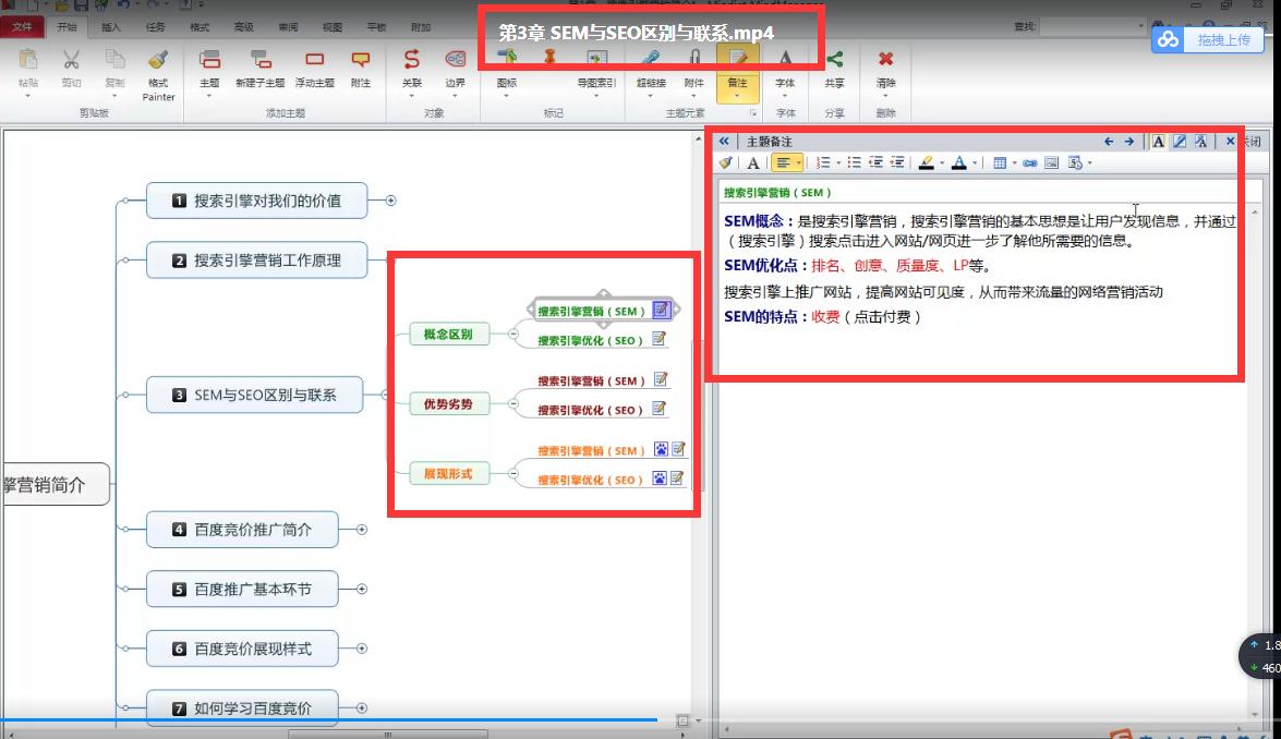 免费100节课视频,sem课程培训