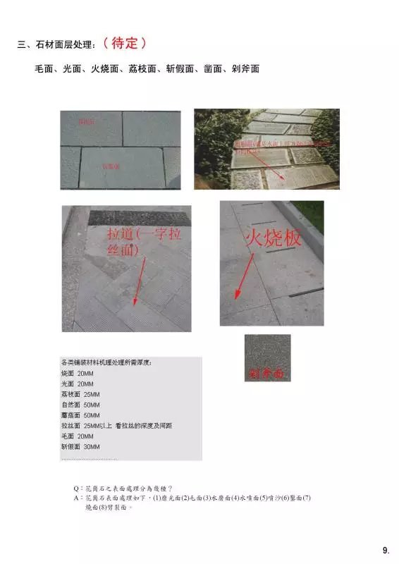 列举十种不同的铺装材料,史上最全铺装材料你值得拥有