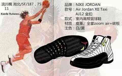 灌篮高手篮球鞋都有哪款,《灌篮高手》里边的篮球鞋