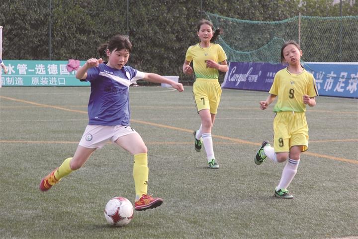 2017年嵊州中小学生足球比赛,嵊州市剡溪小学田径队