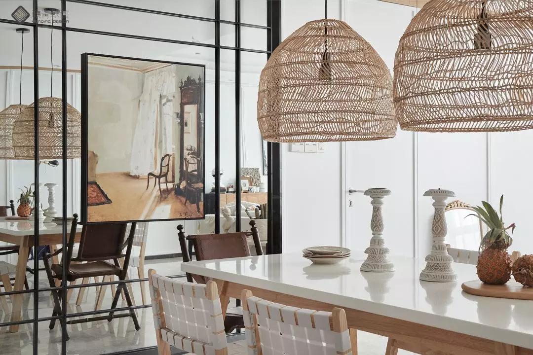 江景豪宅10万装出北欧风,北欧风刚需房设计