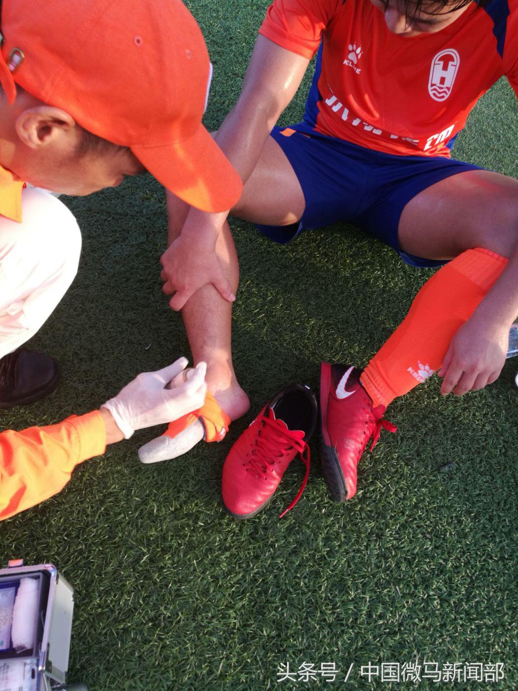 微马救护队“联建杯”足球赛第六个比赛日执勤纪实