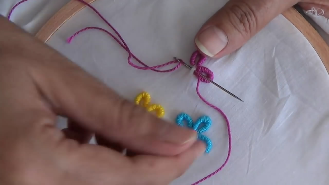 实用手工diy刺绣教程渐变,刺绣diy教程流苏