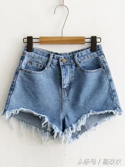废旧的牛仔裤怎么改短裤,废弃牛仔裤如何变短裤