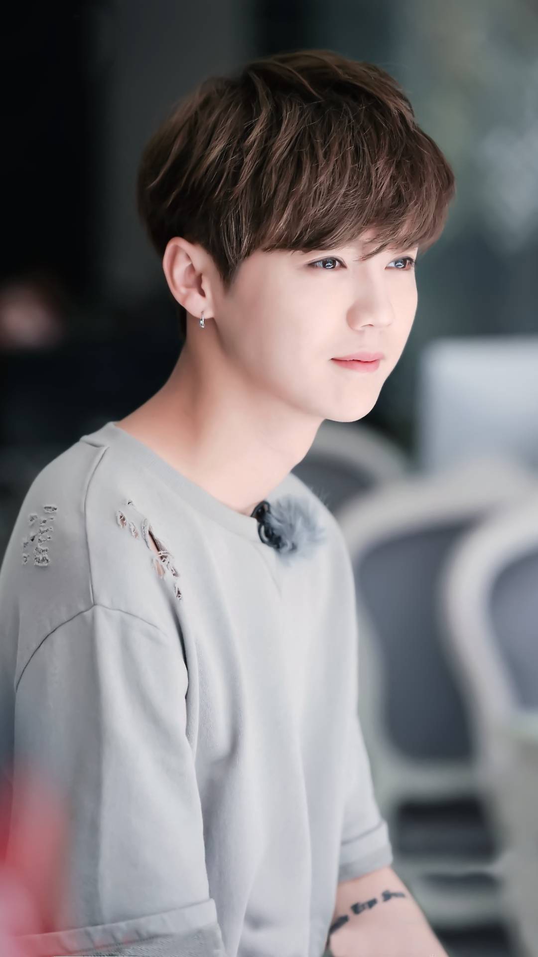 努力去见鹿晗壁纸,鹿晗的在劫难逃壁纸