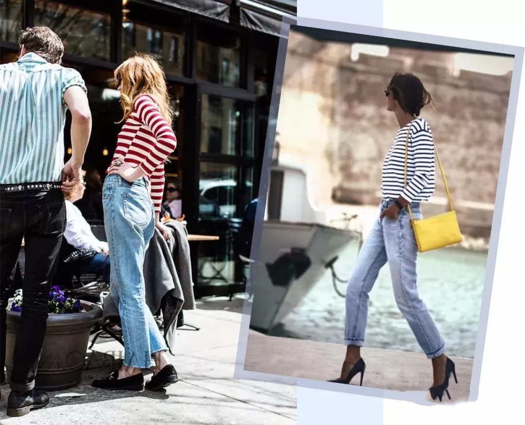 不是天生丽质就别天天随意穿出门吓人了！海魂衫+酒神包，摸一下