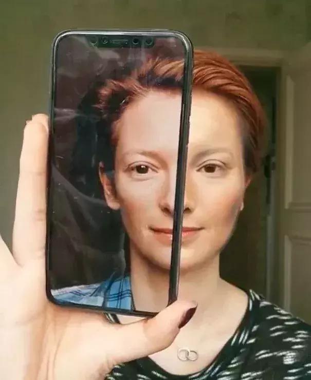 妹子化妆变蒙娜丽莎吸60W粉,《每日邮报》都来报道