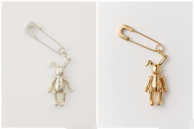 王菲回形针耳环,王菲回形针