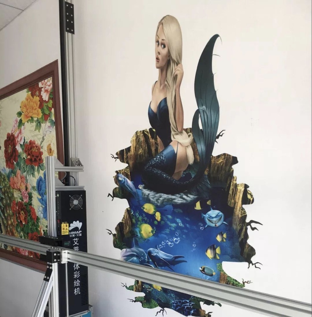 真正的墙体彩绘机,墙体彩绘机器能挣钱吗