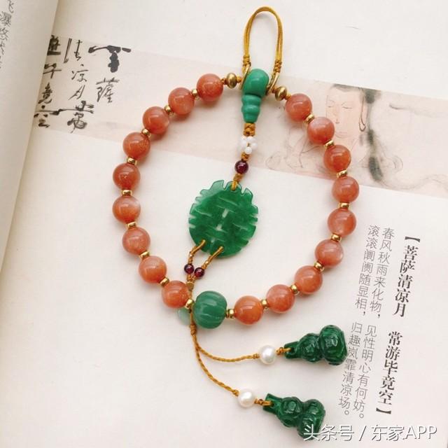 故宫旧藏十八子手串欣赏,清宫十八子手串拍照