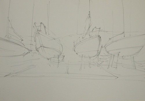 素描基础入门几何体四,最基础的素描绘画