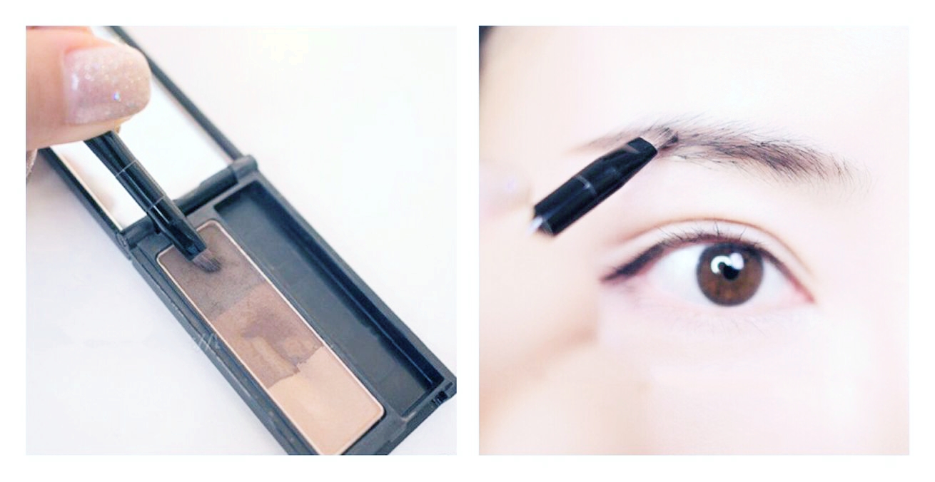 kate眉粉7号眉毛画法,总是画不好纸上标准眉