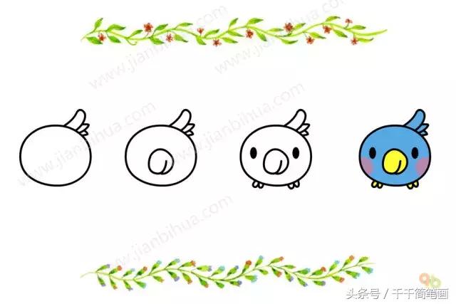 简笔画小动物头像,最简单的简笔画动物头像