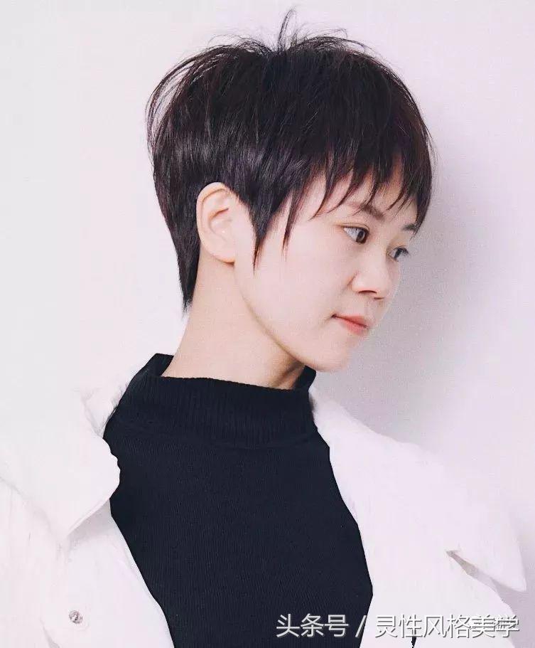 今年最流行的短发超短,最时髦的短发适合圆脸