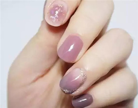 豆沙色美甲教程视频,豆沙色美甲教程