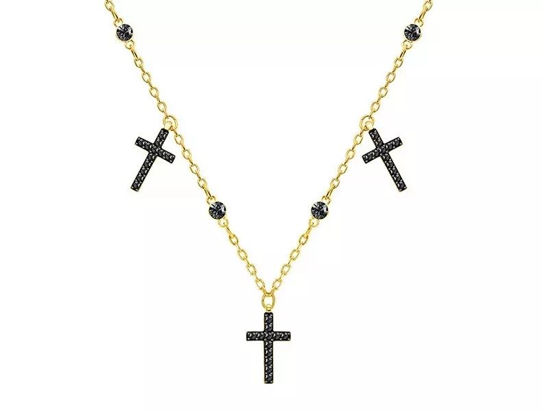 施华洛世奇天鹅项链大号和小号,施华洛世奇项链女生都喜欢的