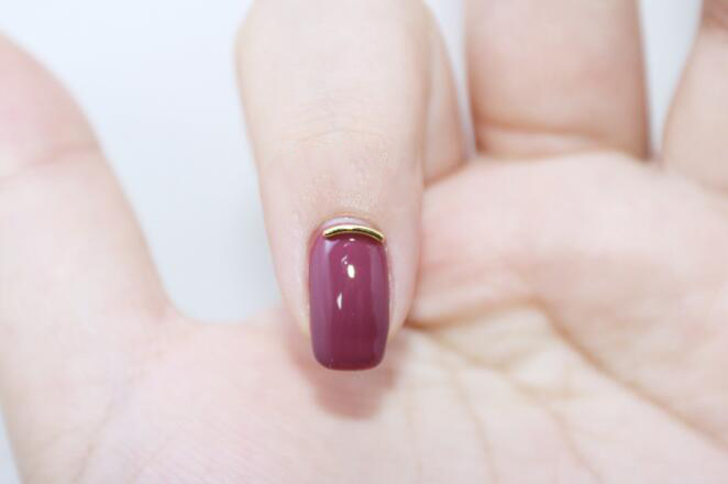 线条格纹美甲教程,美甲格纹款式图片大全