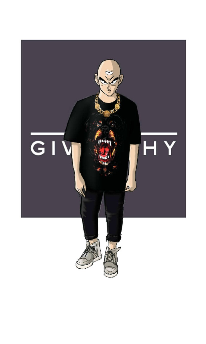 当《龙珠》角色走潮流风，天津饭饺子最in，波波像黑人说唱歌手