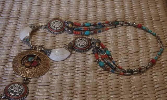 蒙古族爱戴银饰,民族特色银饰蒙古族