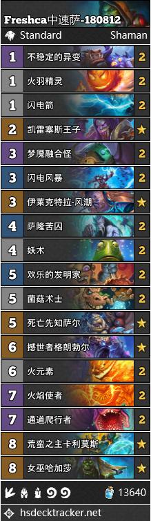 炉石传说经典卡组奇迹盗贼,炉石传说法术萨卡组