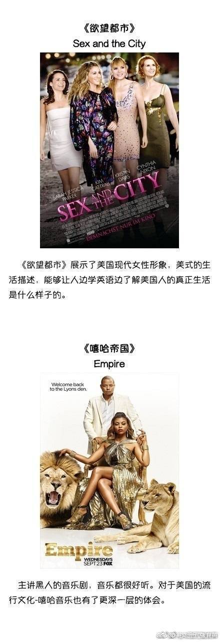 适合练习英语听力的美剧电影,可锻炼英语口语和听力的美剧