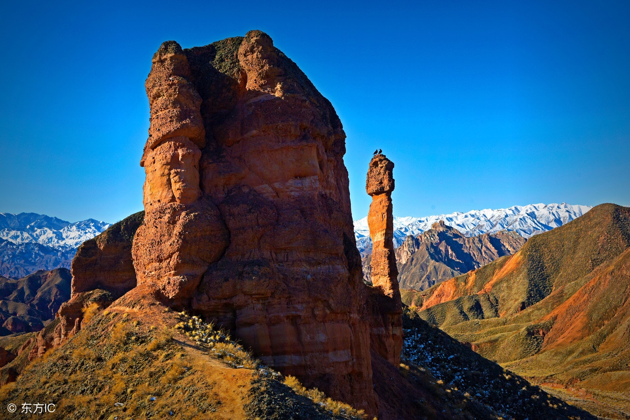 张掖旅游景点冰沟丹霞旅游攻略,甘肃张掖冰沟丹霞美景