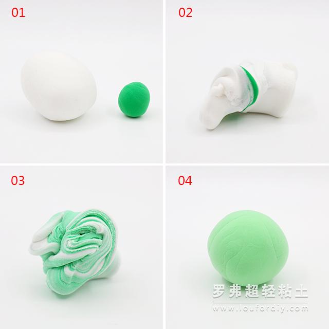 陨石番石榴粘土,超轻粘土石榴制作视频教程简单