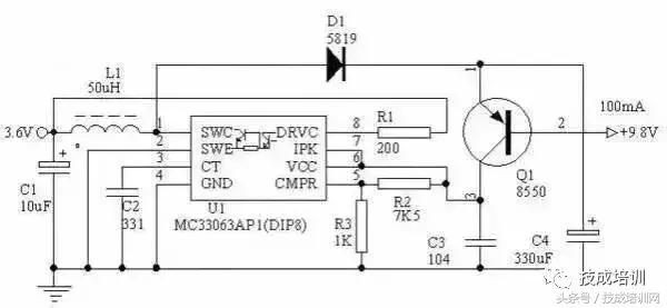 最简单的电路图怎么看懂得最快,经典电路图解析