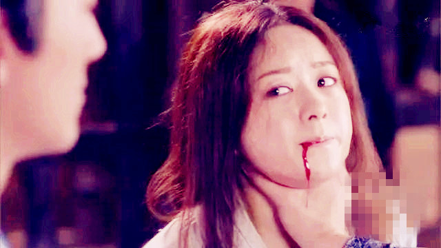 赵丽颖被掐脖子图片,女明星被掐脖子拍摄花絮