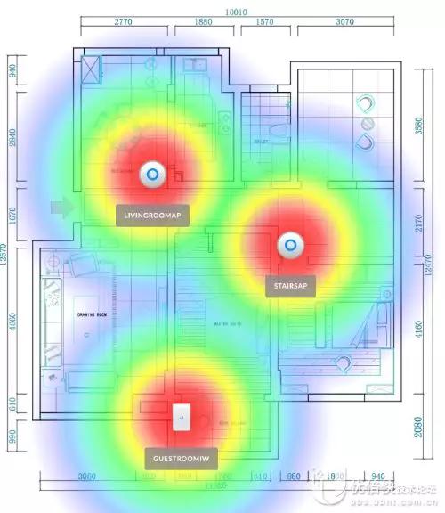 200平方2层楼无死角稳定信号Wi-Fi全覆盖