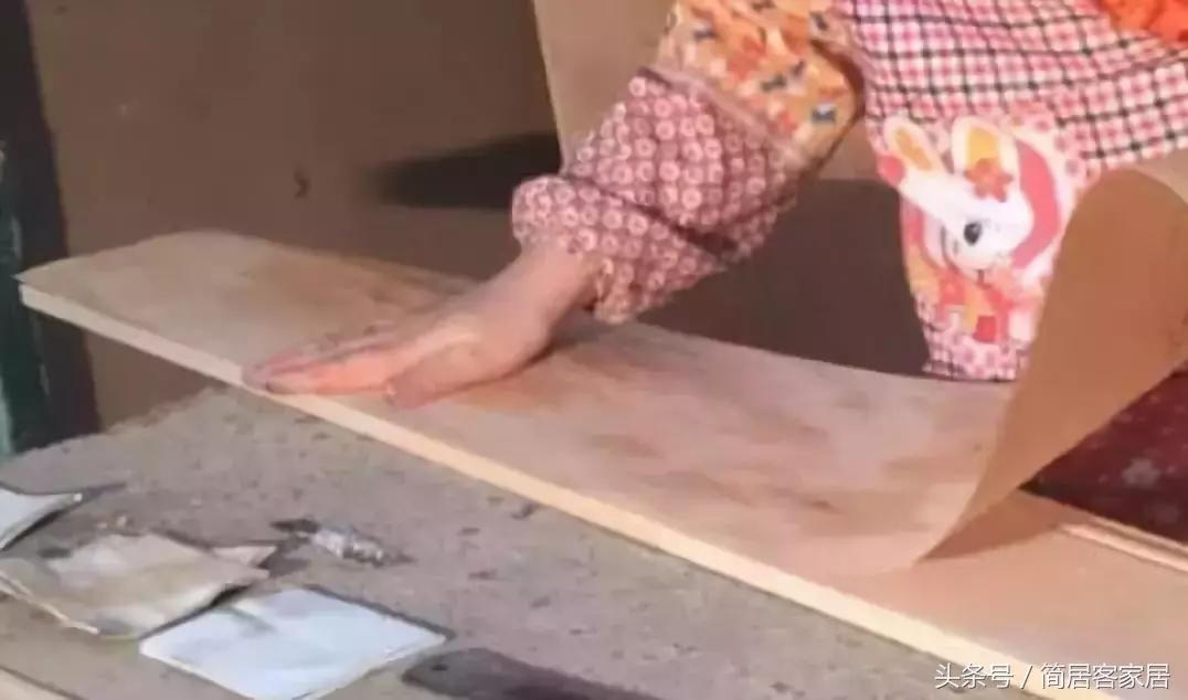 木皮贴面技巧,木皮起泡