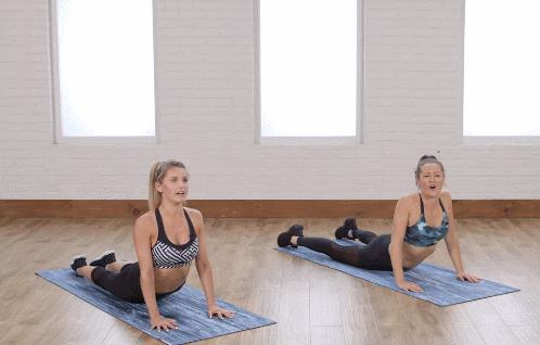 用瑜伽垫练马甲线的组数和时间,瑜伽垫上快速练马甲线视频完整版