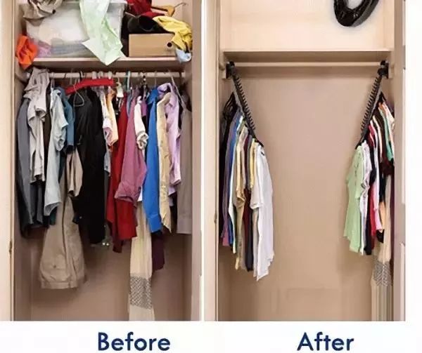 她在衣柜里系了根鞋带，衣柜竟然瞬间大一倍！大写的服气……