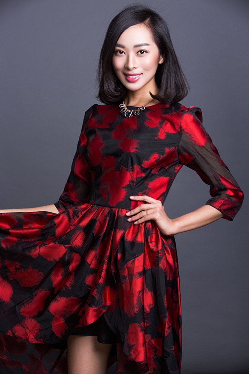 童苡萱漂亮,童苡萱时尚