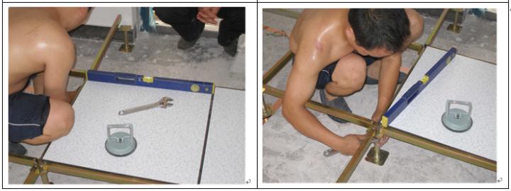 云南防静电活动地板公司,防静电地板正确安装方法