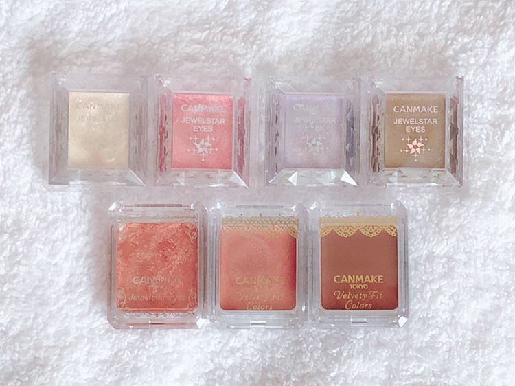canmake新款眼影色号推荐,canmake眼影教程新品