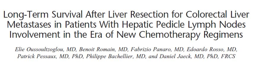 直肠癌有肝转移和淋巴结转移,结直肠癌肝转移