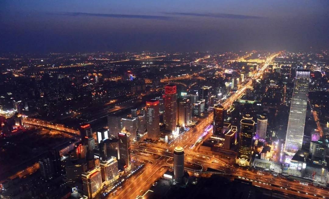 凌晨的北京,凌晨的北京依然忙碌