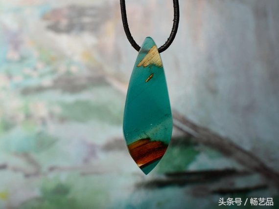 树脂水晶项链吊坠,圆形橄榄石项链吊坠设计