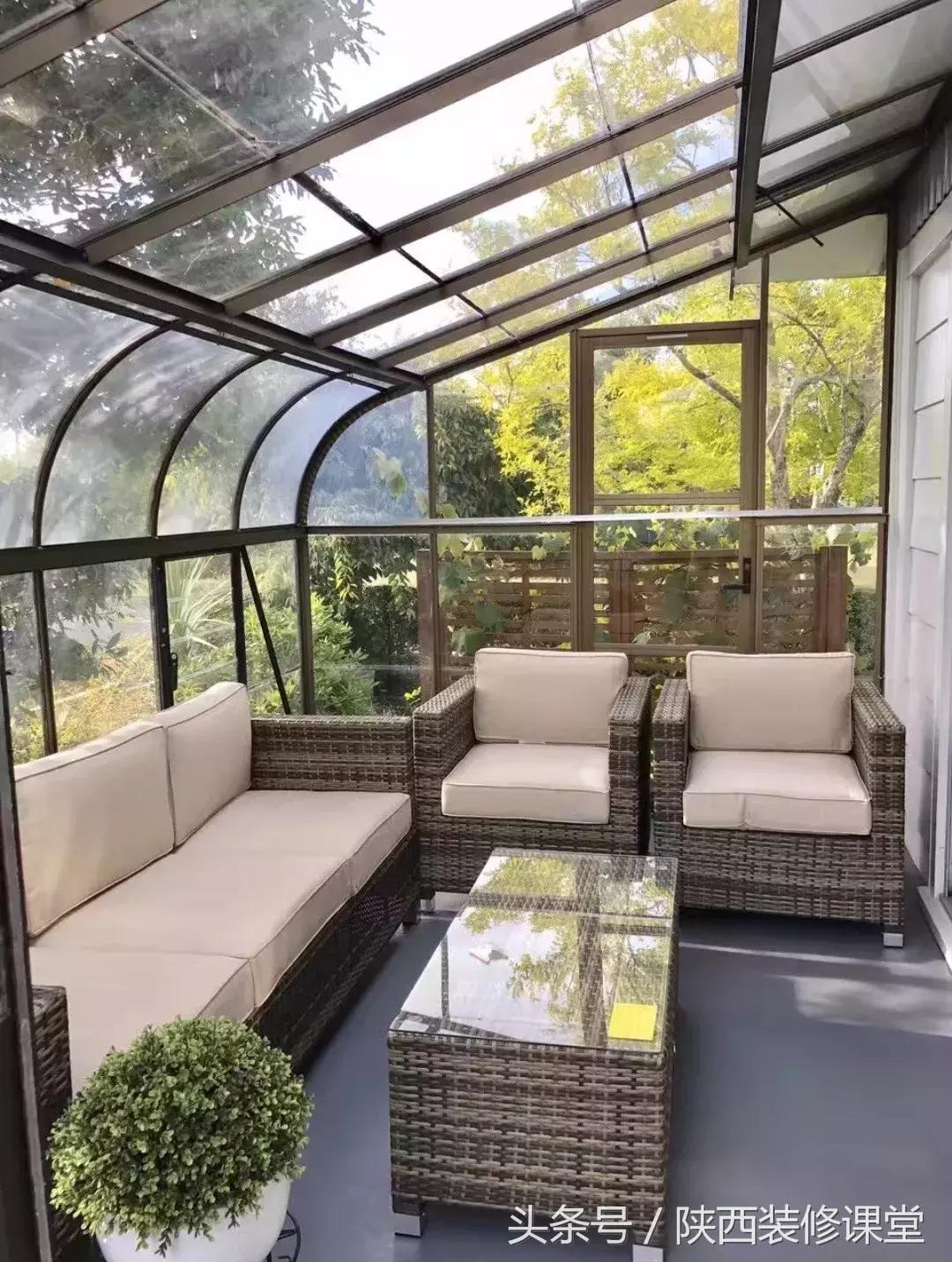 30平楼顶阳光房怎样布置,楼顶40平米阳光房布局设计