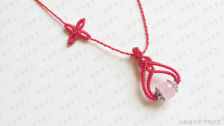 素圈米奇项链编织教程,项链编织教程慢动作