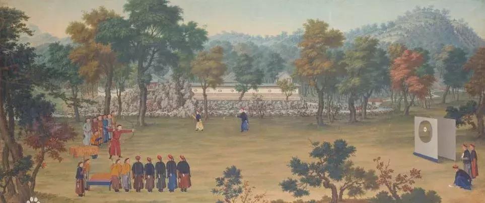 打个赌：国画里的古人运动会，比咱现代人还玩得还溜！