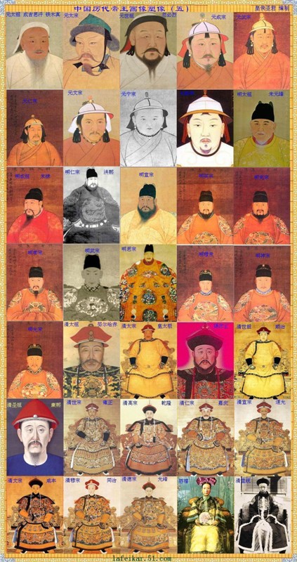 历史各朝代帝王统治时间表,中国历史上各朝代顺序及执政时间