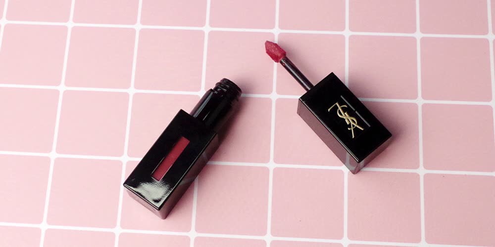 黄皮ysl黑管唇釉测评,ysl216唇釉豆沙波普无美颜试色