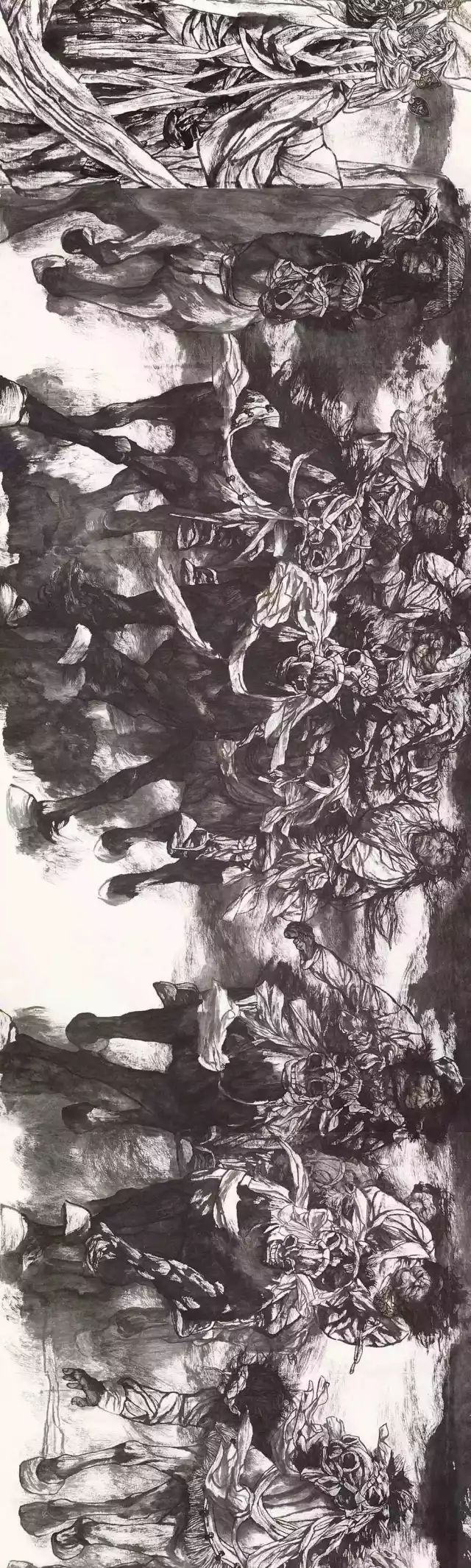 他，没出过画册，没办过个展，累死在画前的奇才！