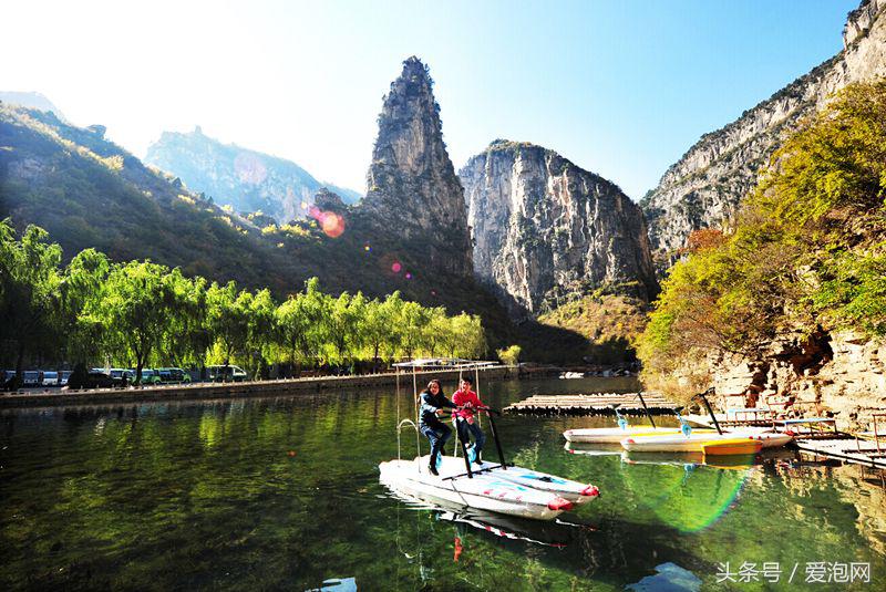 最美十大峡谷之一的太行山大峡谷,跨越三省太行山大峡谷风景