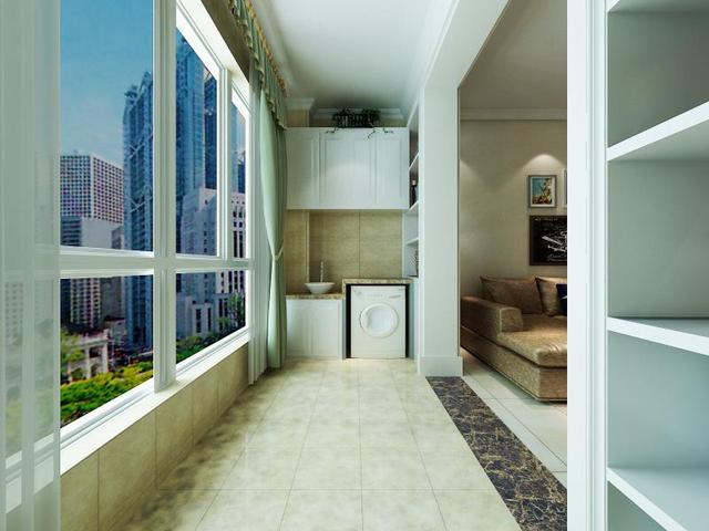 134平现代简约风格，使用搁板提高收纳和装饰性，大气时尚