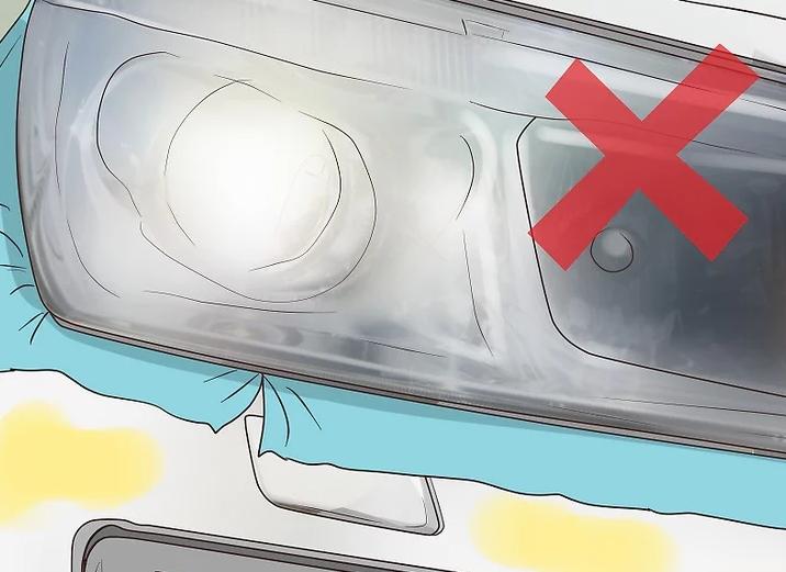 小车大灯模糊怎么修复,汽车大灯内壁模糊不透明怎么修复